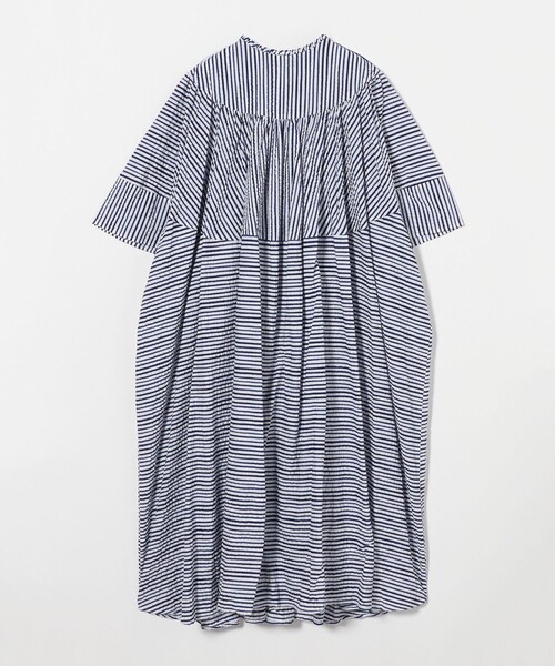 dahl'ia（ダリア）の「＜dahl’ia＞ストライプ ボリューム ワンピース（ワンピース・レディース・ネイビー・FREE）」の10枚目の写真
