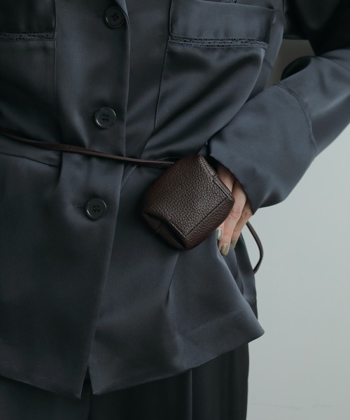 Ecoleather Waist Pouch（ボディバッグ/ウエストポーチ）｜anuke