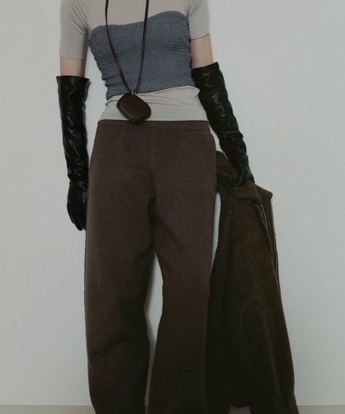 anuke（アンヌーク）の「Ecoleather Waist Pouch（ボディバッグ/ウエストポーチ・レディース・ブラウン/ブラック・FREE）」の14枚目の写真