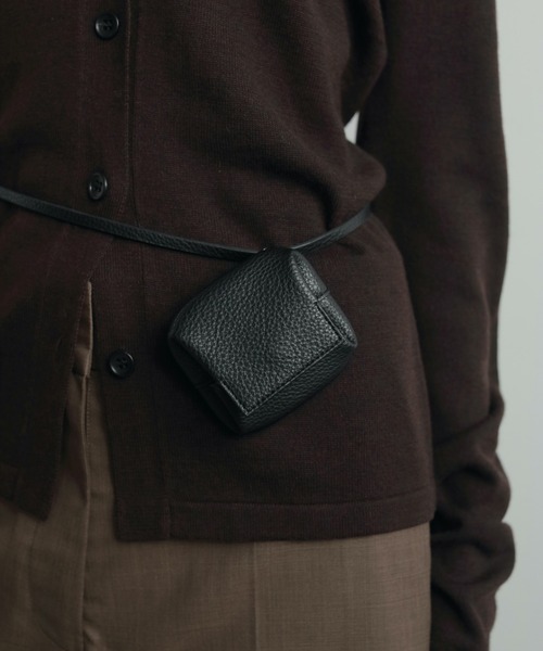 Ecoleather Waist Pouch（ボディバッグ/ウエストポーチ）｜anuke