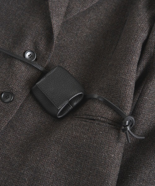 anuke（アンヌーク）の「Ecoleather Waist Pouch（ボディバッグ/ウエストポーチ・レディース・ブラウン/ブラック・FREE）」の20枚目の写真