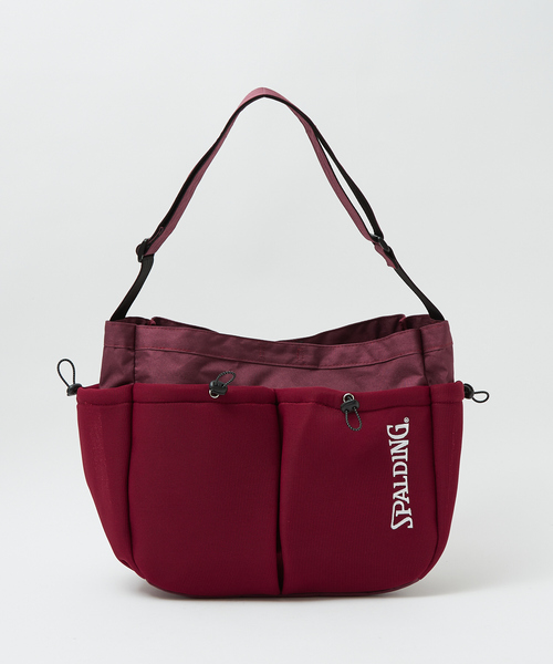 SPALDING(スポルディング)の「【SPALDING/スポルディング】AIRMESH NP SHOULDER BAG/ショルダーバッグ/ユニセックス/レジャー/ 80979500(ショルダーバッグ・メンズ・ネイビー/ブラック/ワイン・フリー)」の3枚目の写真