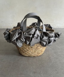 DouDou | 【WEB限定】コサージュカゴバッグ(かごバッグ)