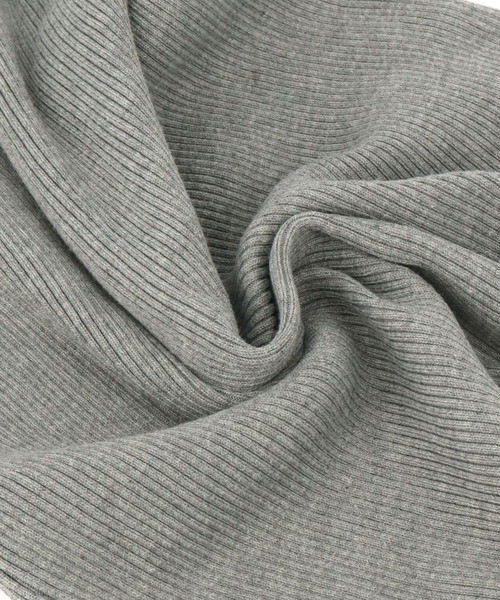 ANAP(アナップ)の「ロゴ刺繍 スリット入り リブ キャミソール ワンピース(ワンピース・レディース・グレー/ブラック・FREE)」の12枚目の写真