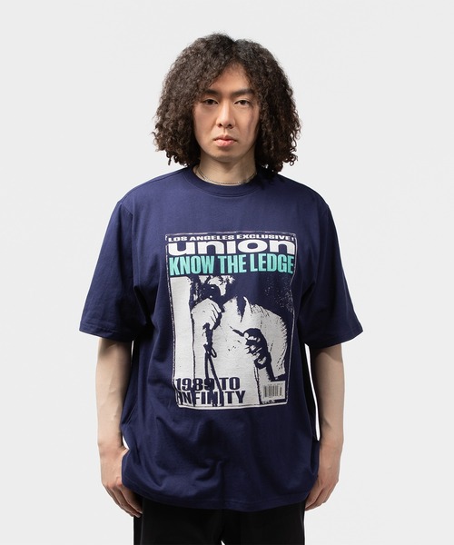 UNION（UNION TOKYO）（ユニオン）の「UNION TOKYO  MAG TEE  ユニオントーキョー（Tシャツ/カットソー・メンズ・ブラック/ネイビー・SMALL/MEDIUM/LARGE/X-LARGE/XX-LARGE）」の5枚目の写真