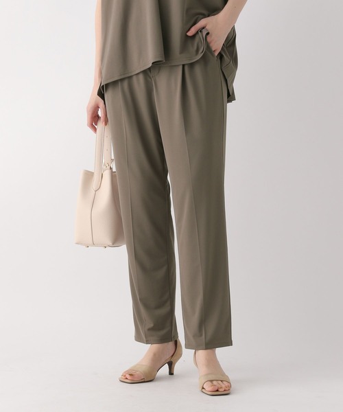 Elura(エルーラ)の「サマーイージーケアテーパパンツ〈低身長サイズあり〉/450750(その他パンツ・レディース・ホワイト/ブラック/カーキ・FREE(S)/MEDIUM/LARGE)」の3枚目の写真