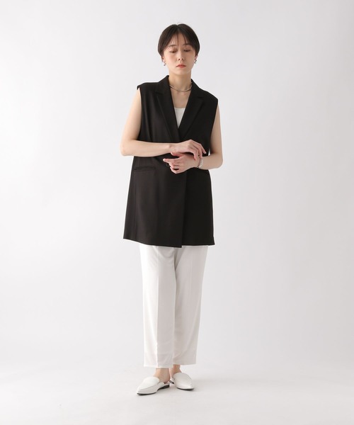 Elura(エルーラ)の「サマーイージーケアテーパパンツ〈低身長サイズあり〉/450750(その他パンツ・レディース・ホワイト/ブラック/カーキ・FREE(S)/MEDIUM/LARGE)」の15枚目の写真
