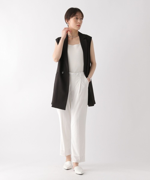 Elura(エルーラ)の「サマーイージーケアテーパパンツ〈低身長サイズあり〉/450750(その他パンツ・レディース・ホワイト/ブラック/カーキ・FREE(S)/MEDIUM/LARGE)」の14枚目の写真