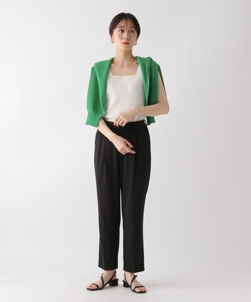 Elura(エルーラ)の「サマーイージーケアテーパパンツ〈低身長サイズあり〉/450750(その他パンツ・レディース・ホワイト/ブラック/カーキ・FREE(S)/MEDIUM/LARGE)」の21枚目の写真