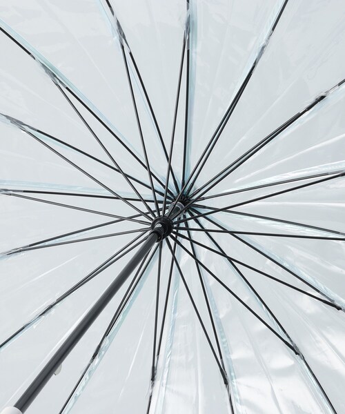 SHOO・LA・RUE（シューラルー）の「【雨傘/ビニール傘】【Wpc．】マーメイドアンブレラ（長傘・レディース・パープル/アイボリー/サックスブルー/グリーン系・00）」の7枚目の写真