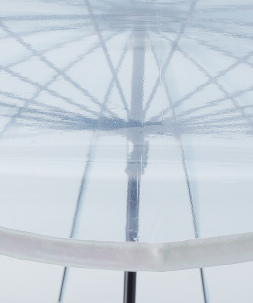 SHOO・LA・RUE（シューラルー）の「【雨傘/ビニール傘】【Wpc．】マーメイドアンブレラ（長傘・レディース・パープル/アイボリー/サックスブルー/グリーン系・00）」の6枚目の写真