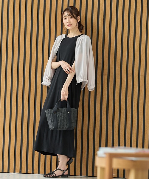 値札付新品 定価13万円 マイラン パガニーニ社リネンオールインワン 1番人気色 セール】【ハニさら・接触冷感・UVカット】肩ドロスト使い