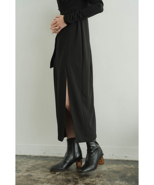 Knuth Marf(クヌースマーフ)の「clear heel boots(ブーツ・レディース・ブラック/アイボリー・23/24/25)」の5枚目の写真