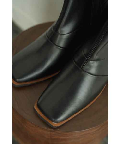 美品✨️ Knuth Marf / clear heel boots black 美品✨️ Knuth Marf / clear heel boots black - メルカリ
