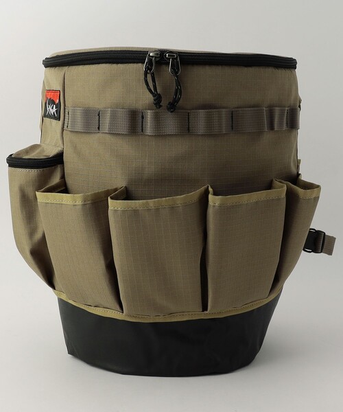 NANGA（ナンガ）の「NANGA/ナンガ COOLER BUCKET クーラー バケツ（アウトドアグッズ・メンズ・ブラック/キャメル・ONE SIZE）」の3枚目の写真