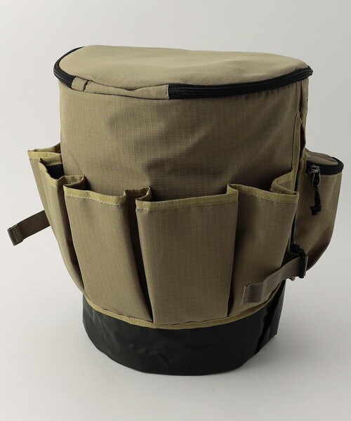 NANGA（ナンガ）の「NANGA/ナンガ COOLER BUCKET クーラー バケツ（アウトドアグッズ・メンズ・ブラック/キャメル・ONE SIZE）」の5枚目の写真