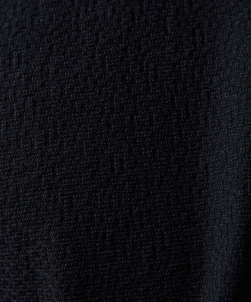 MICHEL KLEIN HOMME (ミッシェルクランオム)の「《日本製》モザイク柄ジップアップポロシャツ(ポロシャツ・メンズ・ホワイト/ブラック/ダークグレー・MEDIUM/LARGE/X-LARGE)」の13枚目の写真