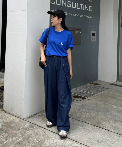 SEADAM（シーダム）の「【SEADAM】〈UNISEX〉バックロゴプリントTEE（Tシャツ/カットソー・レディース・ブラック/ブルー/ホワイト/ブラウン・MEDIUM/LARGE/X-LARGE/XX-LARGE）」の9枚目の写真