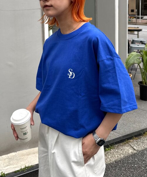 SEADAM（シーダム）の「【SEADAM】〈UNISEX〉バックロゴプリントTEE（Tシャツ/カットソー・レディース・ブラック/ブルー/ホワイト/ブラウン・MEDIUM/LARGE/X-LARGE/XX-LARGE）」の12枚目の写真