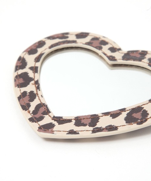 LOWRYS FARM（ローリーズファーム）の「ハートミラーチャーム　496984（キーホルダー・レディース・ブラウン/アイボリー・FREE）」の12枚目の写真