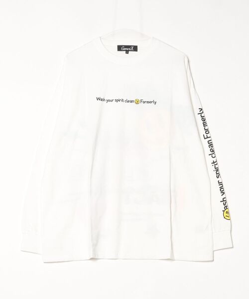 INNOCENT（イノセント）の「『天竺　プリントTシャツ（Tシャツ/カットソー・メンズ・ピンク/ブラック/ベージュ/ホワイト・LARGE/MEDIUM）」の3枚目の写真
