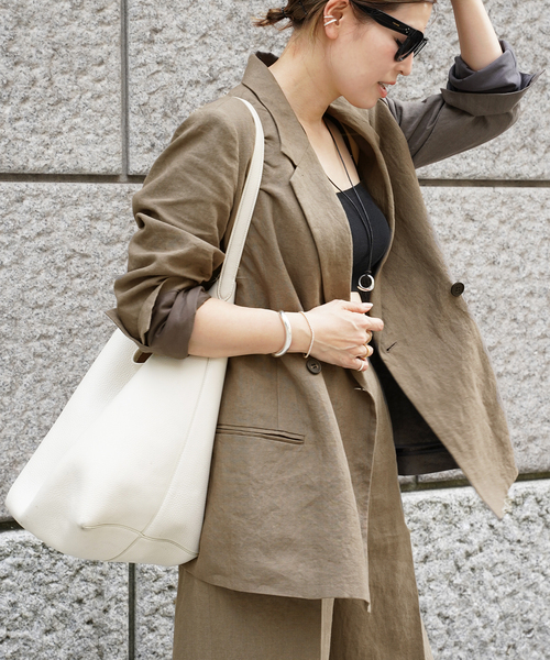 Linen Essential ジャケット（テーラードジャケット）｜Deuxieme