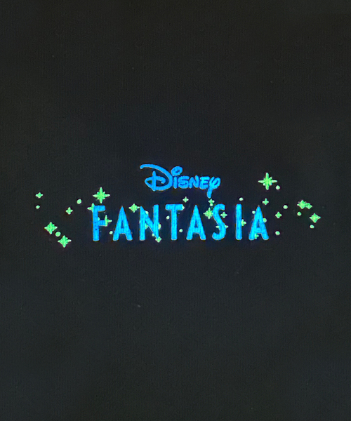 MICKEY MOUSE（ミッキーマウス）の「MICKEY MOUSE / ミッキー マウス 別注 ファンタジア “蓄光” プリント T（Tシャツ/カットソー・メンズ・ブラックミックス/ネイビー/コバルトブルー/ホワイト/ブラック系その他/チャコールグレー/ブラック・SMALL/MEDIUM/LARGE）」の19枚目の写真