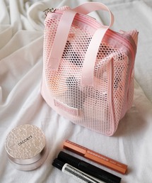 Sowel.（ソエル）の「【 Sowel. / ソエル 】 持ち手付き メッシュ メイクポーチ（ポーチ）」