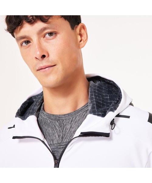 OAKLEY（オークリー）の「オークリー EN 3RDG SYNCHRONISM JACKET 7.7/フーディージャケット/スポーツ・トレーニングウェア/MENS / メンズ /OAKLEY（その他アウター・メンズ・ホワイト/ベージュ/チャコールグレー/ブラック/グレー・S/M/L/XS/XL）」の13枚目の写真