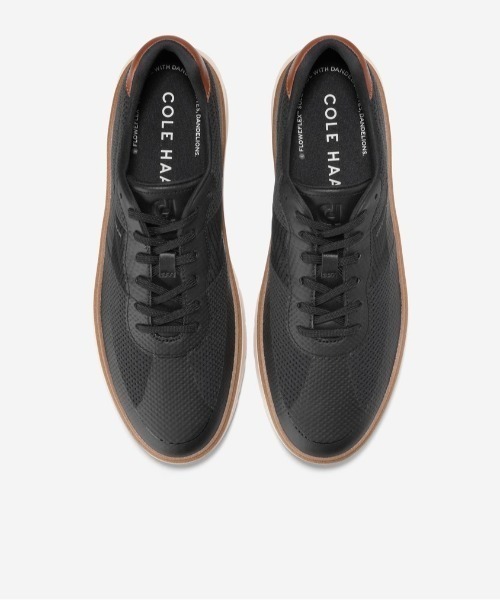 COLE HAAN Men's グランドプロ フェザーアーク バイクトゥ 黒 セール】グランドプロ フェザーアーク バイクトゥ スティッチ