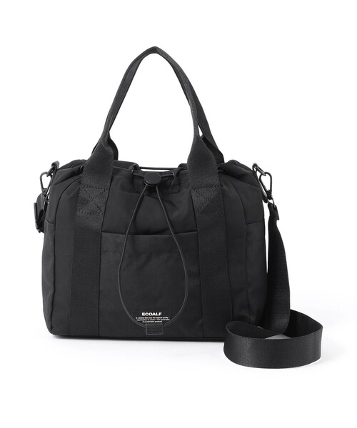 ECOALF(エコアルフ)の「CLAUDIA 2WAY バッグ / CLAUDIA BAG(ショルダーバッグ・レディース・オフホワイト/ブラック・FREE)」の2枚目の写真