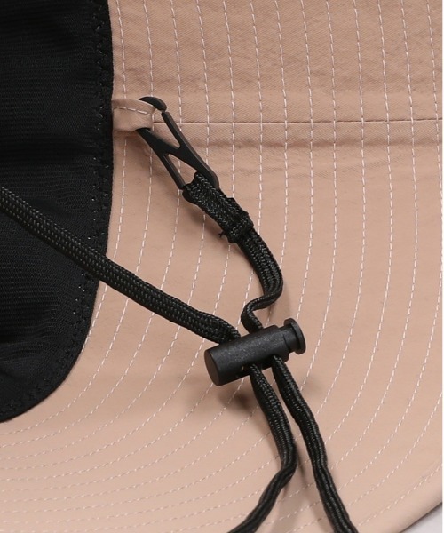 CAMP7（キャンプセブン）の「【CAMP7】つば広ハット（ハット・レディース・ブラック/ベージュ・フリー）」の3枚目の写真