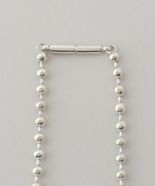 Garden of Eden（ガーデンオブエデン）の「【GARDEN OF EDEN/ガーデン オブ エデン】GRADIENT BALL CHAIN NECK LACE（ネックレス・レディース・シルバー・FREE）」の2枚目の写真