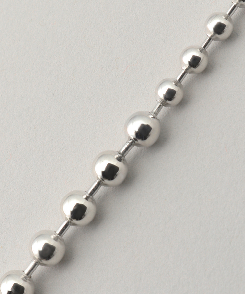 Garden of Eden（ガーデンオブエデン）の「【GARDEN OF EDEN/ガーデン オブ エデン】GRADIENT BALL CHAIN NECK LACE（ネックレス・レディース・シルバー・FREE）」の10枚目の写真