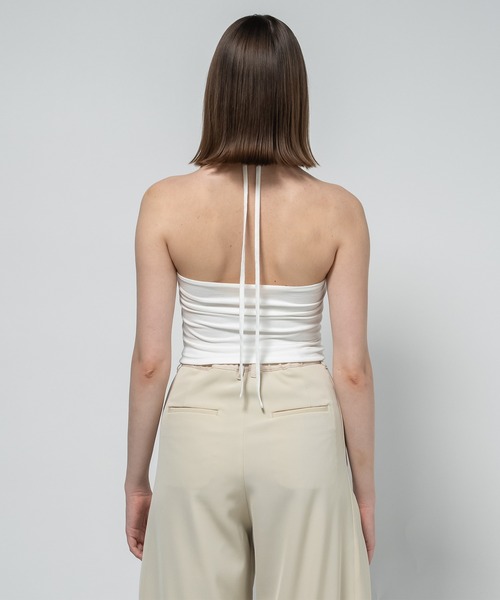 CITY TOKYO(シティトウキョウ)の「【CITY TOKYO/シティートウキョウ】2piece Tops/ツーピーストップス/セットアイテム(アンサンブル・レディース・ホワイト/ブラック/ブルー・FREE)」の10枚目の写真