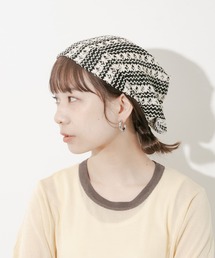 SMELLY | クロシェレースビーニー(ニットキャップ/ビーニー)