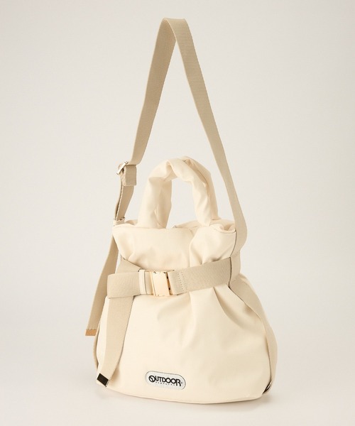 OUTDOOR PRODUCTS(アウトドアプロダクツ)の「BARNYARDSTORM / OUTDOOR PRODUCTS(アウトドアプロダクツ) / 中綿トート【WEB限定カラー】(ショルダーバッグ・レディース・ブラック/ゼブラ/レオパード/キャメル/ブラウン/ホワイト系その他/モカ・FREE)」の2枚目の写真