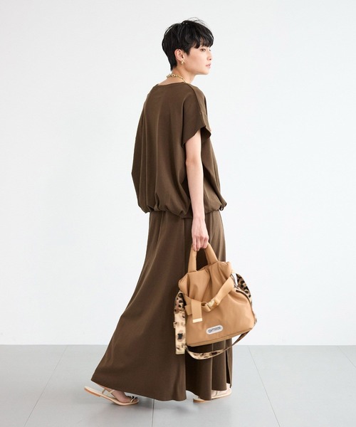 OUTDOOR PRODUCTS(アウトドアプロダクツ)の「BARNYARDSTORM / OUTDOOR PRODUCTS(アウトドアプロダクツ) / 中綿トート【WEB限定カラー】(ショルダーバッグ・レディース・ブラック/ゼブラ/レオパード/キャメル/ブラウン/ホワイト系その他/モカ・FREE)」の22枚目の写真