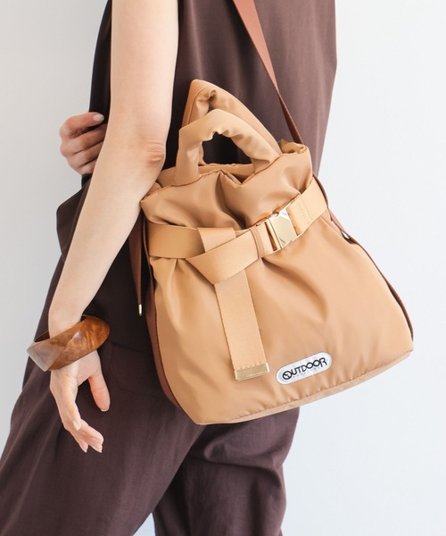 OUTDOOR PRODUCTS(アウトドアプロダクツ)の「BARNYARDSTORM / OUTDOOR PRODUCTS(アウトドアプロダクツ) / 中綿トート【WEB限定カラー】(ショルダーバッグ・レディース・ブラック/ゼブラ/レオパード/キャメル/ブラウン/ホワイト系その他/モカ・FREE)」の17枚目の写真