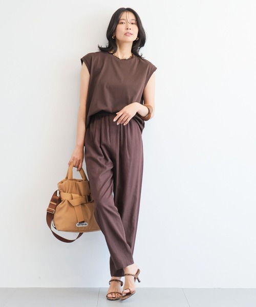 OUTDOOR PRODUCTS(アウトドアプロダクツ)の「BARNYARDSTORM / OUTDOOR PRODUCTS(アウトドアプロダクツ) / 中綿トート【WEB限定カラー】(ショルダーバッグ・レディース・ブラック/ゼブラ/レオパード/キャメル/ブラウン/ホワイト系その他/モカ・FREE)」の18枚目の写真