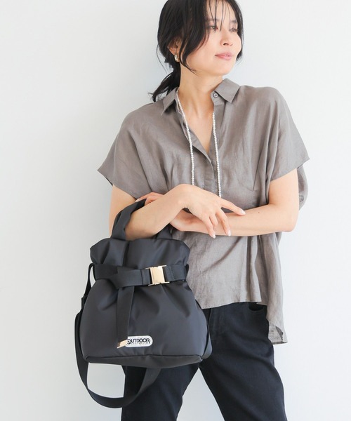 OUTDOOR PRODUCTS(アウトドアプロダクツ)の「BARNYARDSTORM / OUTDOOR PRODUCTS(アウトドアプロダクツ) / 中綿トート【WEB限定カラー】(ショルダーバッグ・レディース・ブラック/ゼブラ/レオパード/キャメル/ブラウン/ホワイト系その他/モカ・FREE)」の12枚目の写真