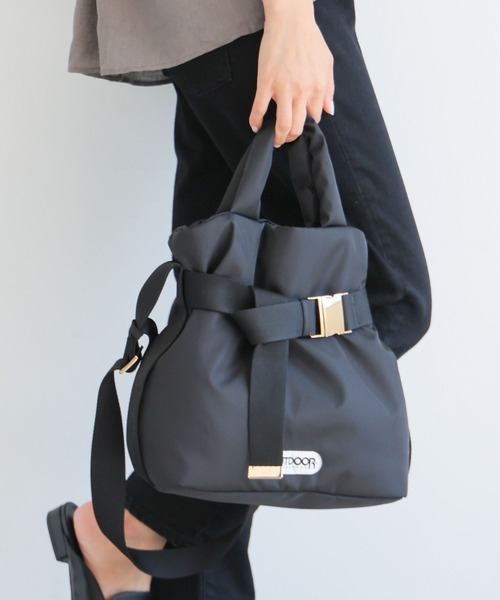 OUTDOOR PRODUCTS(アウトドアプロダクツ)の「BARNYARDSTORM / OUTDOOR PRODUCTS(アウトドアプロダクツ) / 中綿トート【WEB限定カラー】(ショルダーバッグ・レディース・ブラック/ゼブラ/レオパード/キャメル/ブラウン/ホワイト系その他/モカ・FREE)」の13枚目の写真