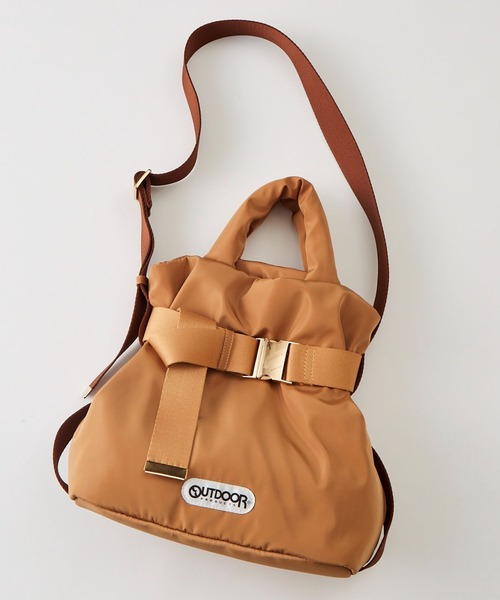 OUTDOOR PRODUCTS(アウトドアプロダクツ)の「BARNYARDSTORM / OUTDOOR PRODUCTS(アウトドアプロダクツ) / 中綿トート【WEB限定カラー】(ショルダーバッグ・レディース・ブラック/ゼブラ/レオパード/キャメル/ブラウン/ホワイト系その他/モカ・FREE)」の8枚目の写真