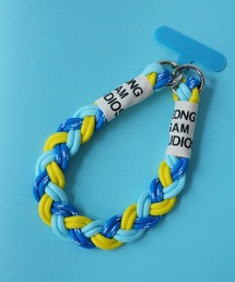 ammy.（エイミードット）の「【 ammy. / エイミードット 】  編み込み カラフル パラコード ショート ストラップ（スマホグッズ）」