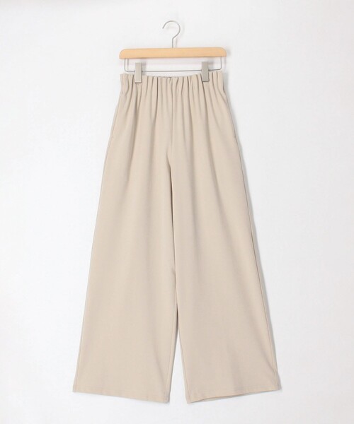 MICO COULIER(ミコクリエ)の「CICA配合サークルストレッチワイドパンツ(その他パンツ・レディース・ベージュ/ブラック・36/38)」の20枚目の写真