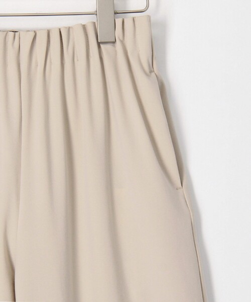 MICO COULIER(ミコクリエ)の「CICA配合サークルストレッチワイドパンツ(その他パンツ・レディース・ベージュ/ブラック・36/38)」の3枚目の写真