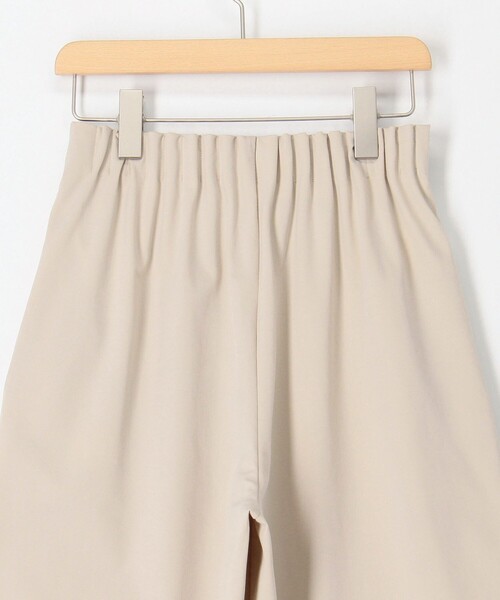 MICO COULIER(ミコクリエ)の「CICA配合サークルストレッチワイドパンツ(その他パンツ・レディース・ベージュ/ブラック・36/38)」の6枚目の写真