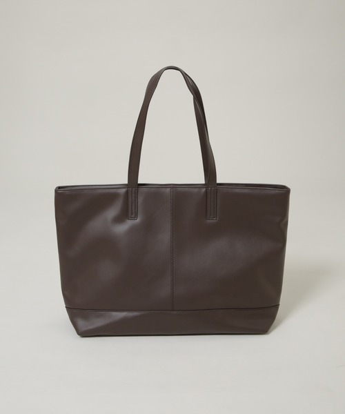 WEB限定/シンセティックレザートートバック（トートバッグ