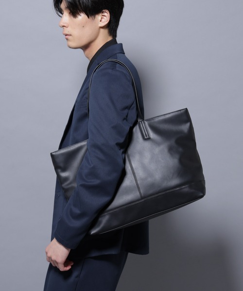 WEB限定/シンセティックレザートートバック（トートバッグ