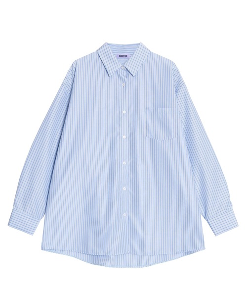 PUNYUS（プニュズ）の「キャンディストライプシャツ（シャツ/ブラウス・レディース・サックスブルー/ピンク/イエロー・1/2/4/3）」の14枚目の写真